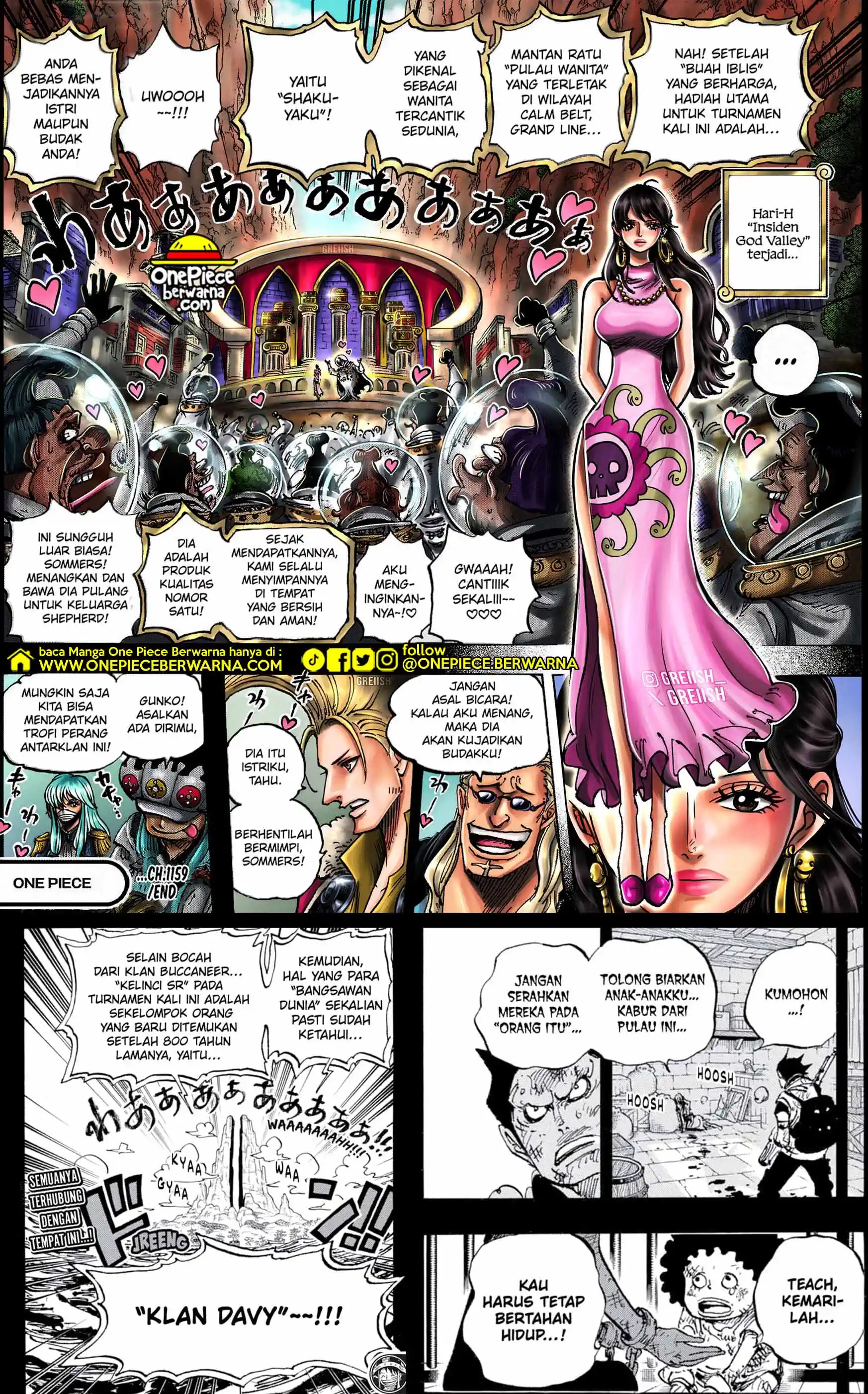 One Piece 1159 indo, One Piece 1160, One Piece Berwarna Chapter 1159 Bahasa indonesia HD